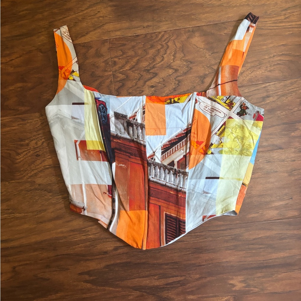 Peppermayo Bustier Crop Top